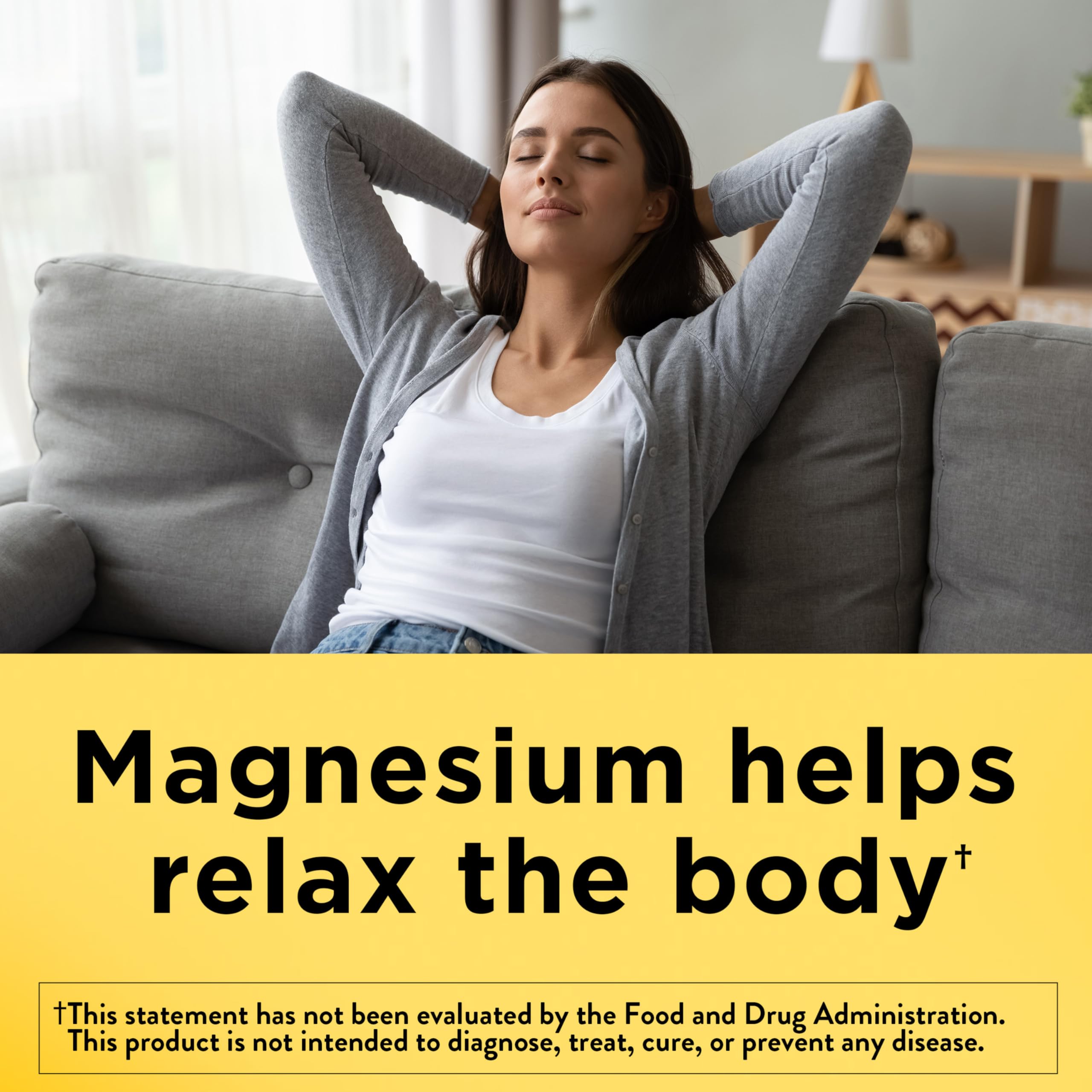 Nature Made Magnesium Oxide 250 mg, Magnesium Supplements for Men and Women, Support for Muscle, Heart, Bone and Nerve Health, 200 Tablets, 200 Day Supply - Image 3
