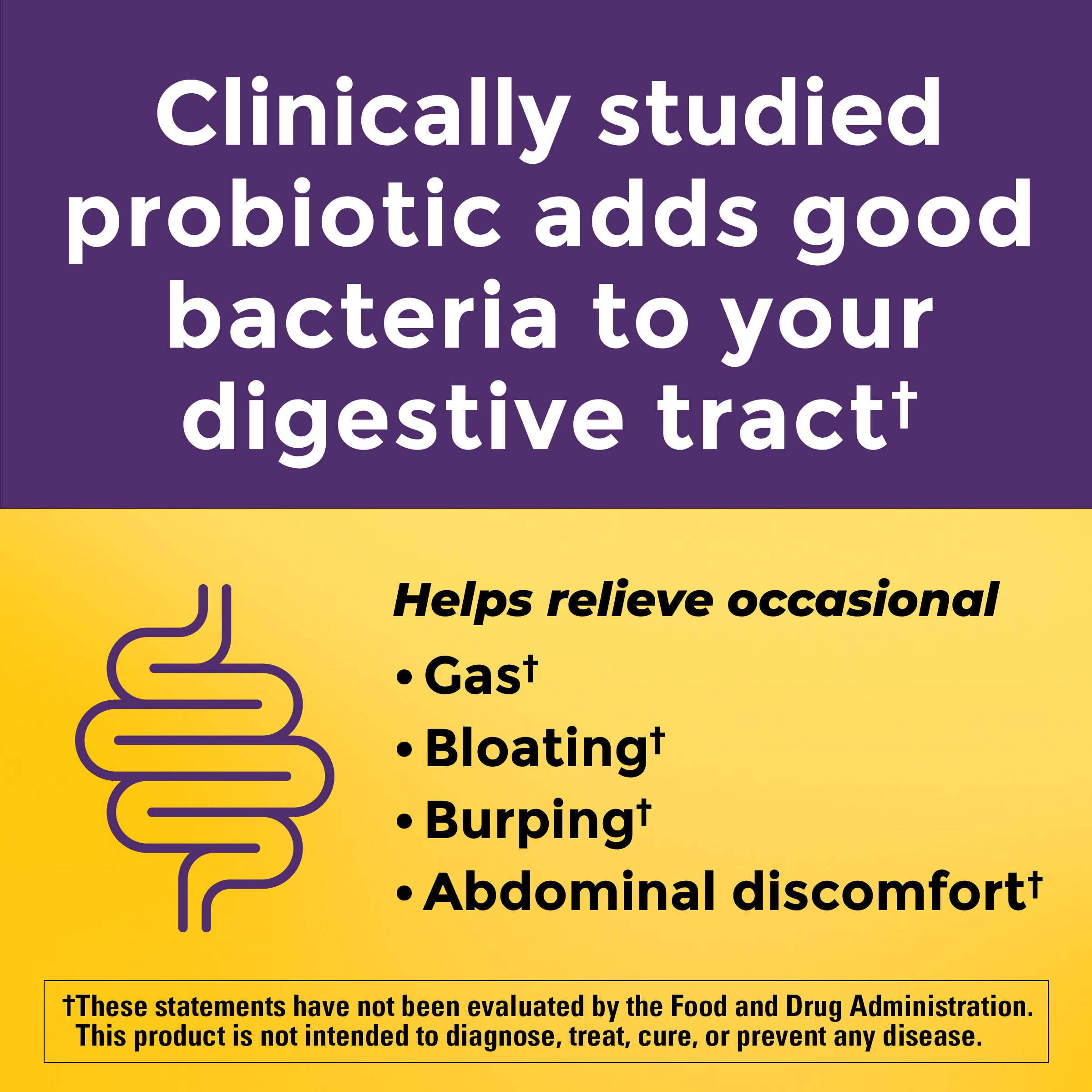 Nature Made Probiotic + Prebiotic Fiber Gummies for Daily Gut Health, Fiber Supplement with Probiotics for Digestive Health Support, 50 Gummies, 25 Day Supply - Image 3