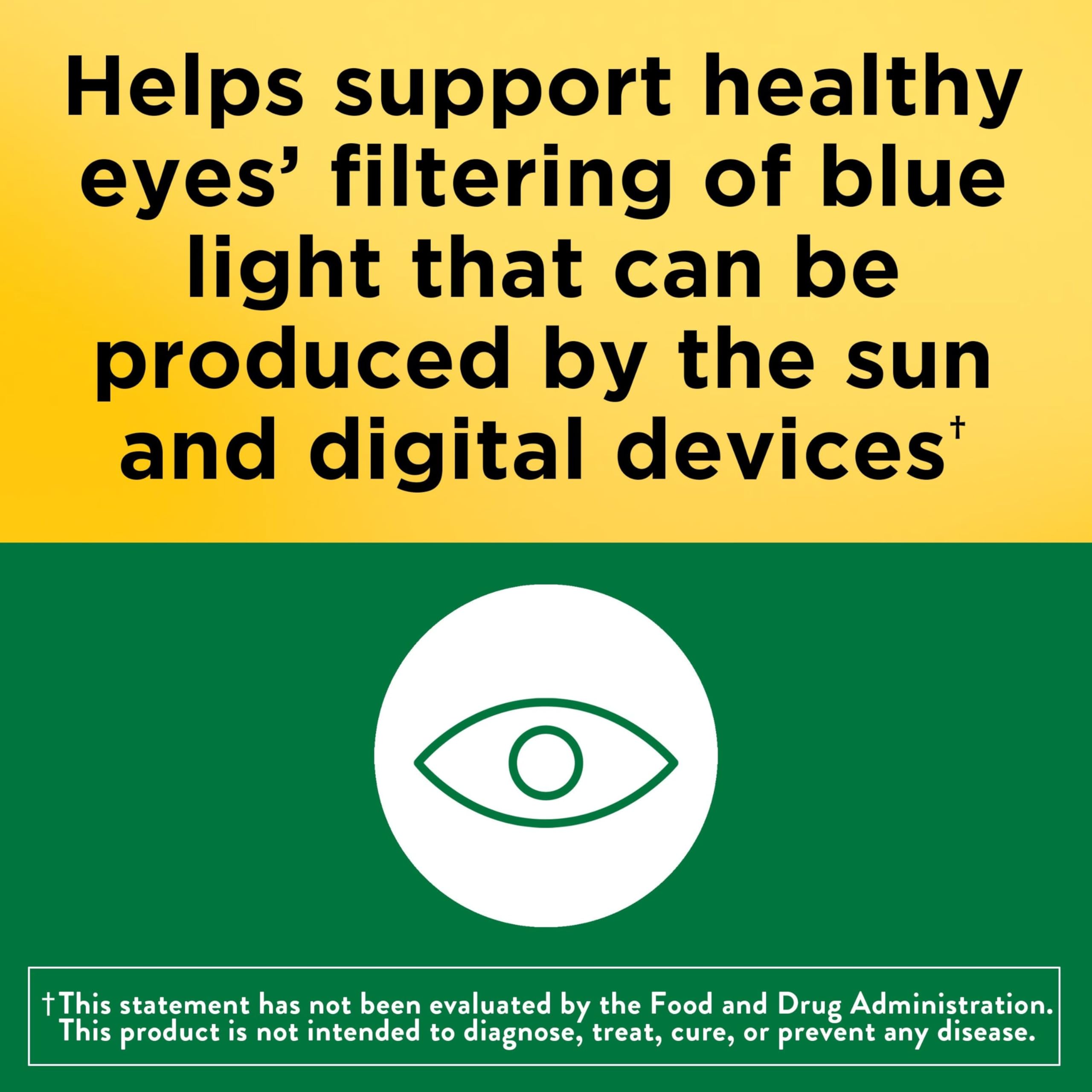 Nature Made Vision Based on the AREDS 2 Formula, Eye Vitamins with Lutein & Zeaxanthin, Vitamin C, Vitamin E, Zinc and Copper for Healthy Vision and Eye Function Support, 60 Softgels, 30 Day Supply - Image 3