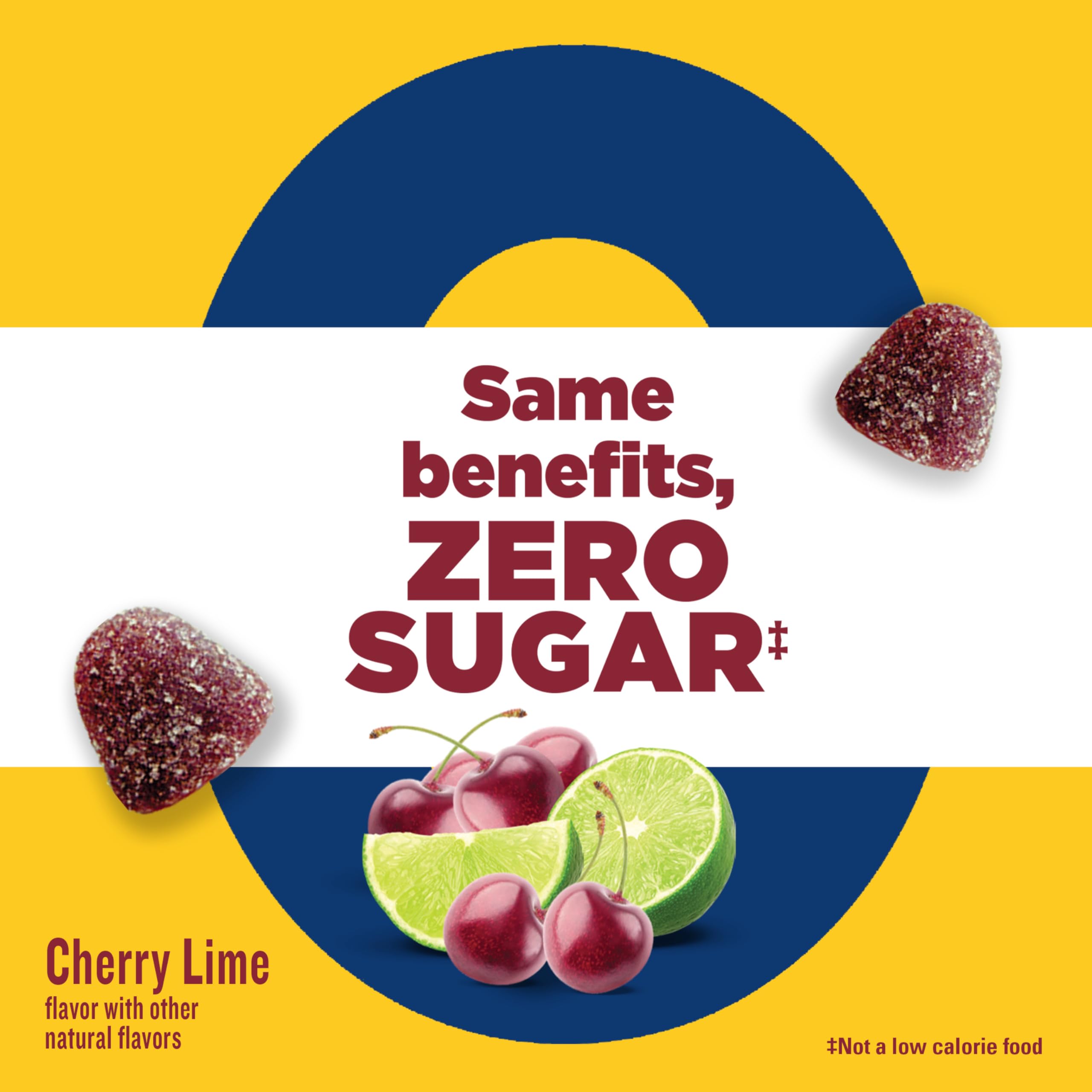 Nature Made Zero Sugar Multivitamin Men's Gummies, Muscle & Immune Support, Aspartame Free, 90 Sugar Free Multivitamin Gummies, 45 Day Supply - Image 4