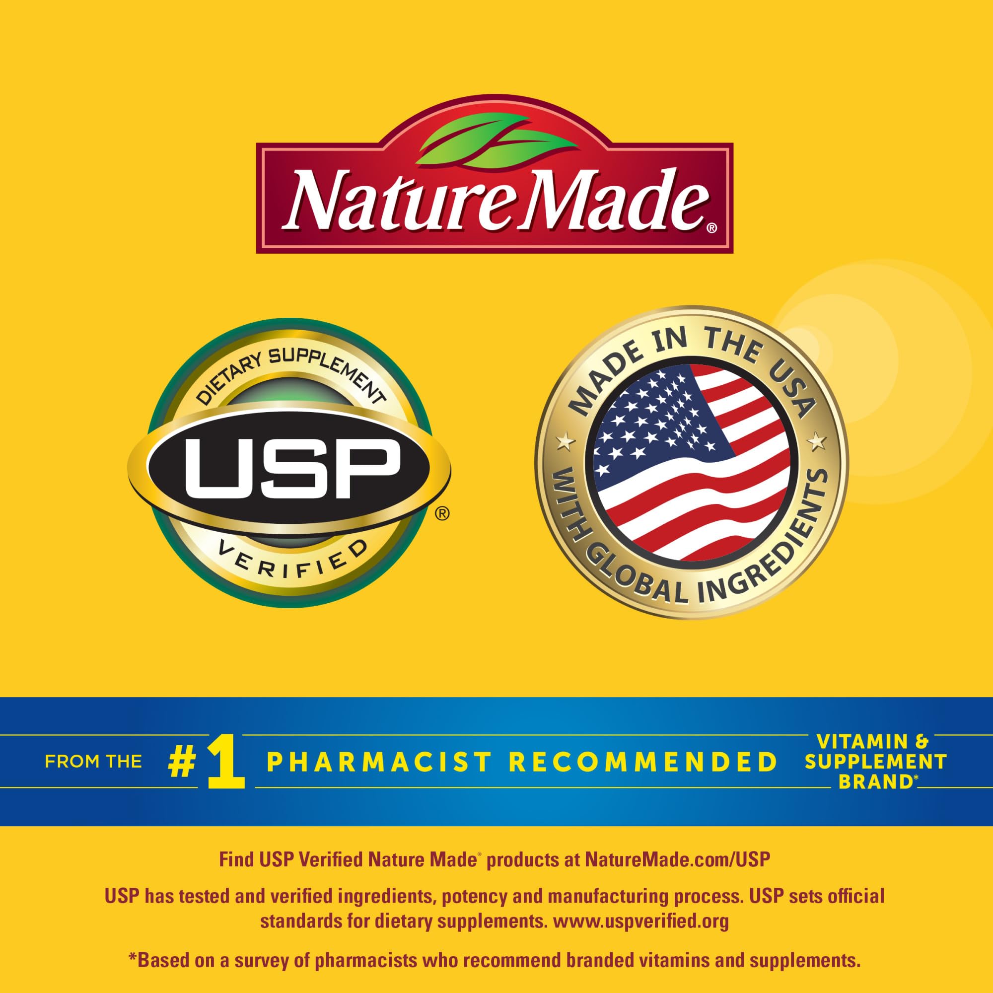 Nature Made Zero Sugar Multivitamin Men's Gummies, Muscle & Immune Support, Aspartame Free, 90 Sugar Free Multivitamin Gummies, 45 Day Supply - Image 6